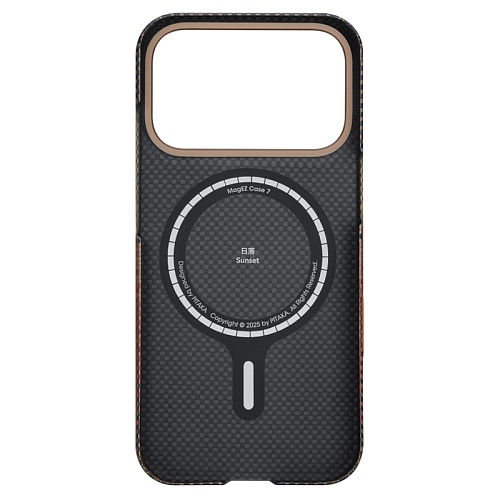 Чехол iPhone 17 Pro Pitaka Ultra-Slim Case, закат