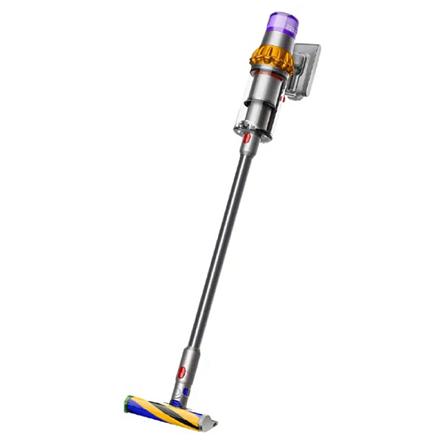 Беспроводной пылесос Dyson V15 Detect Absolute (SV47), никель/желтый