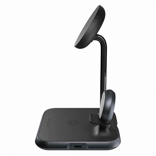 Беспроводная зарядная станция ZENS Magnetic + Watch Wireless Charger (4в1)