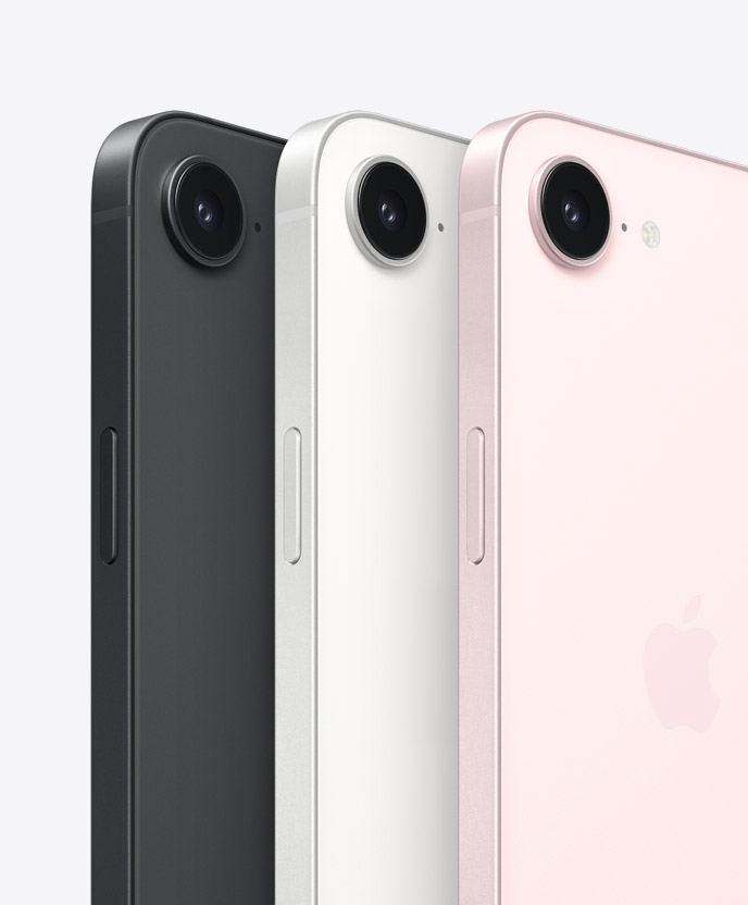 iPhone 17e: черный, белый, нежно-розовый