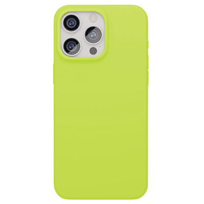 Чехол iPhone 15 Pro Max "vlp" Aster Case MagSafe, неоновый желтый