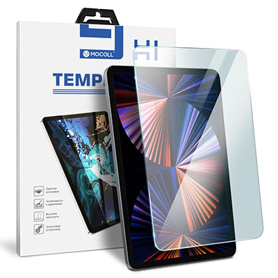 Защитное стекло iPad Pro 11 / iPad Air 10.9 MOCOLL полноразмерное