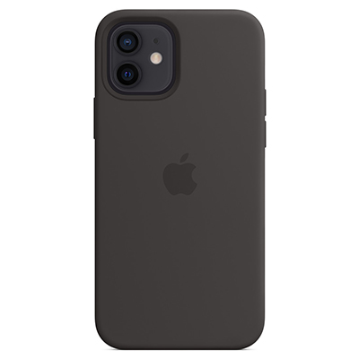 Чехол iPhone 12/12 Pro Silicone Magsafe Black