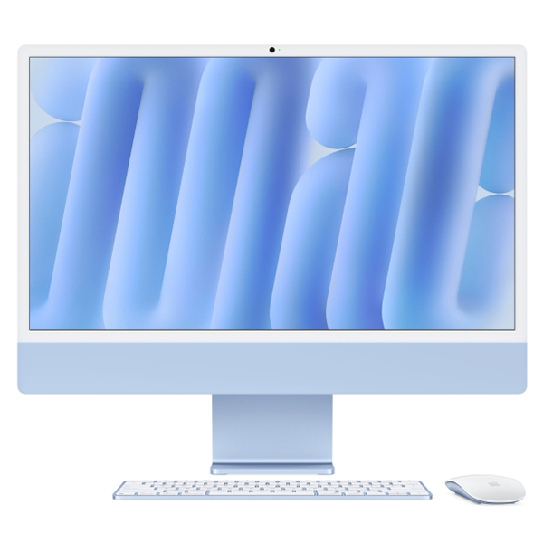 iMac 24" М4 Retina, 10C CPU, 10C GPU, 16/512 ГБ SSD, голубой