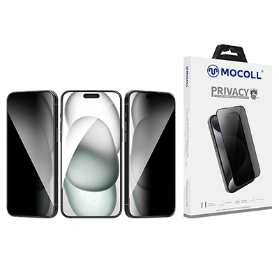 Защитное стекло iPhone 15 Pro Max MOCOLL приватное