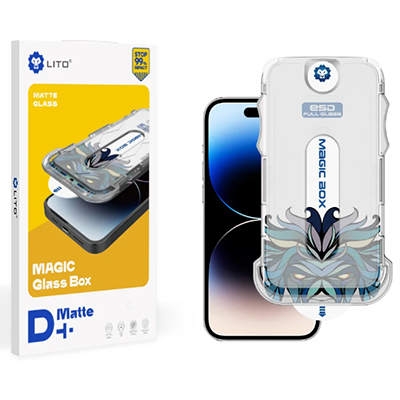 Защитное стекло iPhone 15 Pro Lito, матовое
