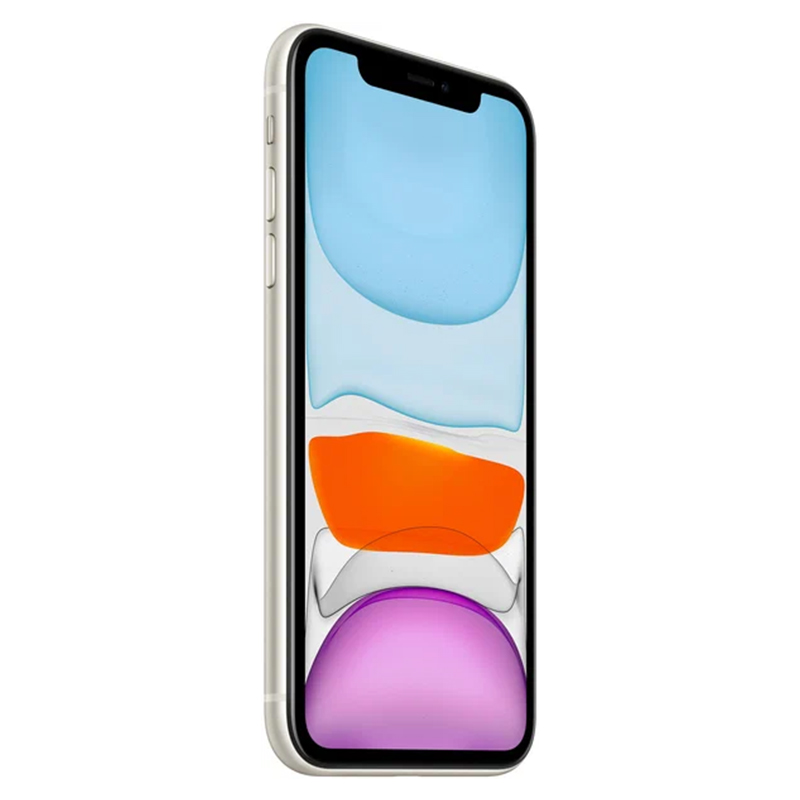 Купить iPhone 11, 64 ГБ, белый по цене 30 000 ₽ рублей