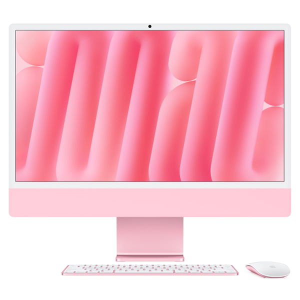 iMac 24" М4 Retina, 10C CPU, 10C GPU, 24/512 ГБ SSD, розовый