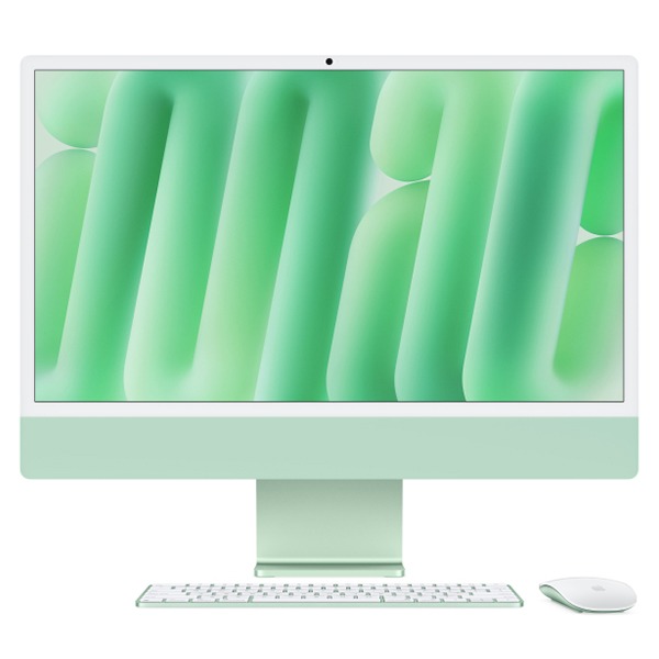 iMac 24" М4 Retina, 10C CPU, 10C GPU, 16/512 ГБ SSD, зеленый