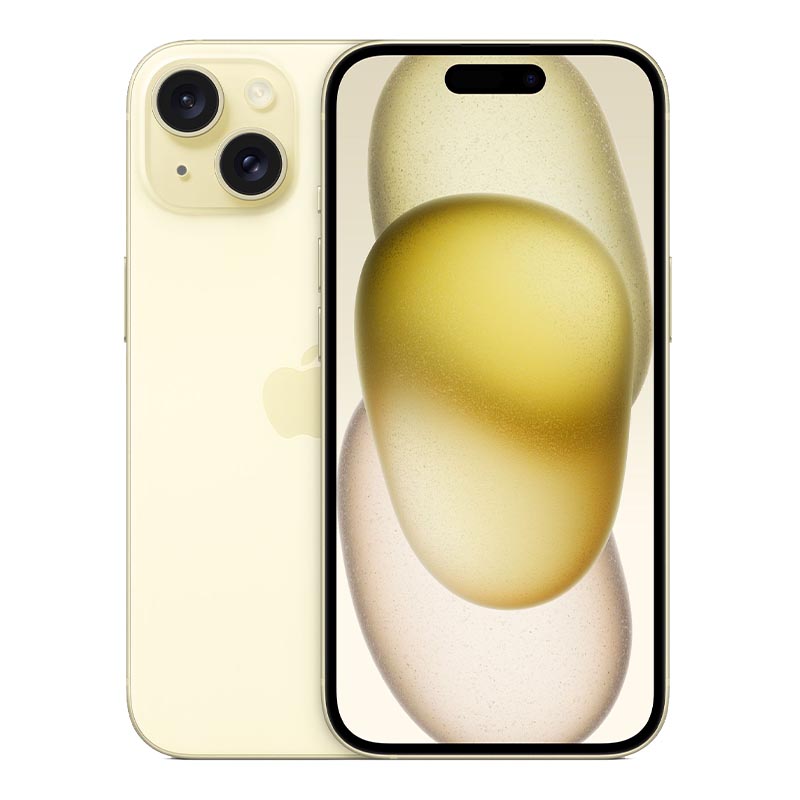 Купить iPhone 15, 128 ГБ, желтый по цене 51 600 ₽ рублей