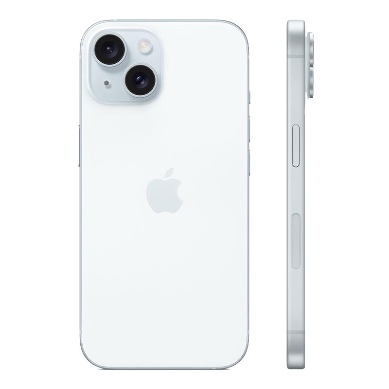 Купить iPhone 15 Plus, 128 ГБ, голубой по цене 65 200 ₽ рублей