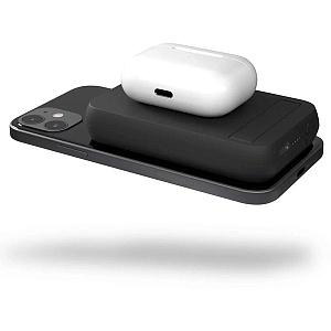 картинка Внешний аккумулятор ZENS Magnetic Dual Wireless Powerbank 4000mAh, черный