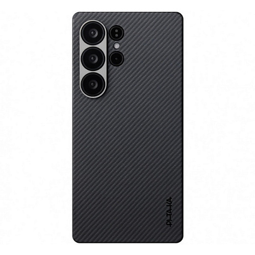 Чехол Pitaka Samsung Galaxy S25 Ultra, черно-серый