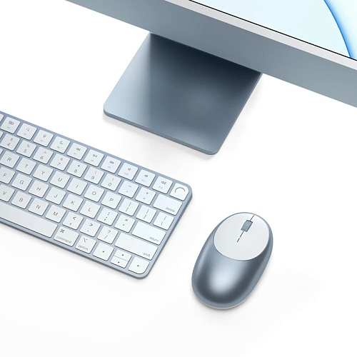 Беспроводная мышь Satechi M1 Bluetooth Mouse, синий