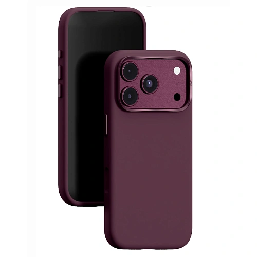 Чехол iPhone 18 Pro Max/17 Pro Max VLP Aster Pro Case с MagSafe, бургунди