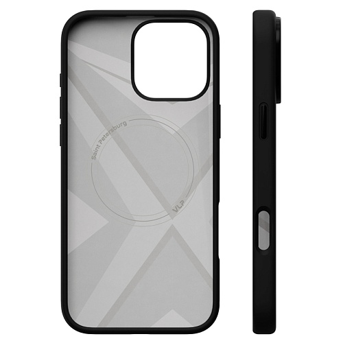 Чехол iPhone 16 Pro Max vlp Aster Pro Case с MagSafe, черный