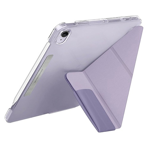 Чехол iPad Mini 6 (2021) / 7 A17 Pro (2024) Uniq Camden Anti-microbial, фиолетовый