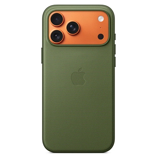 Чехол iPhone 17 Pro Max Apple TechWoven Magsafe, зеленый