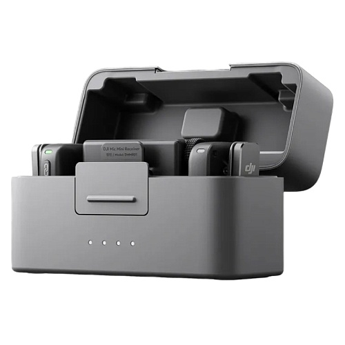 Беспроводной Микрофон DJI Mic Mini (2TX+1RX+ Charging Case), черный