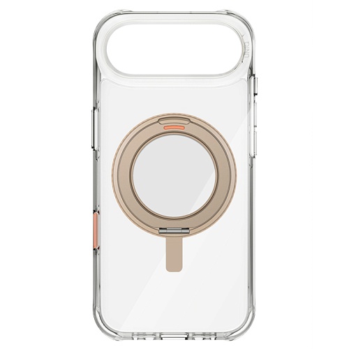 Чехол iPhone Air Uniq Swivix with 360-Rotating stand Taupe Magsafe, золотой