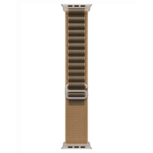 Apple Watch Ultra 4, 49 мм, корпус из натурального титана, Alpine Loop пустынный