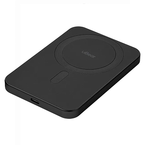 Внешний Аккумулятор uBear Slide Magnetic Power Bank 5000Мач, черный