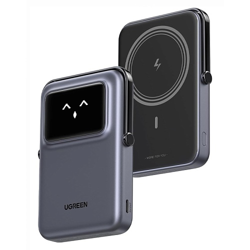 Внешний Аккумулятор Ugreen UNO, 10000 mAh, серый