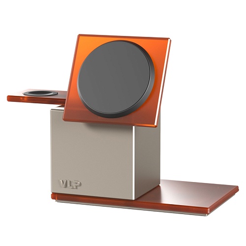 Беспроводное зарядное устройство vlp Neo Qi2.2. (4В1) серый