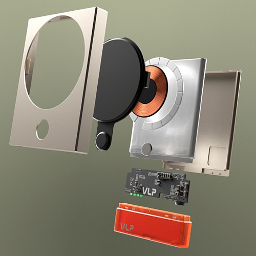 Аккумулятор внешний vlp Neo MagSafe, Qi2, 5000 mAh, 3A, USB-C,  серый