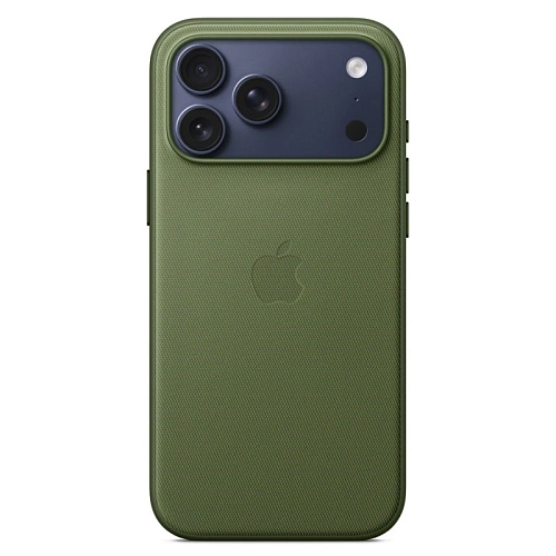 Чехол iPhone 17 Pro Max Apple TechWoven Magsafe, зеленый