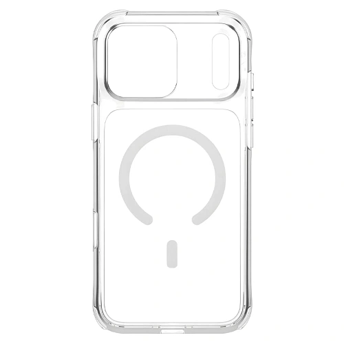 Чехол iPhone 18 Pro/17 Pro Uniq LifePro Xtreme Crystal MagSafe, прозрачный