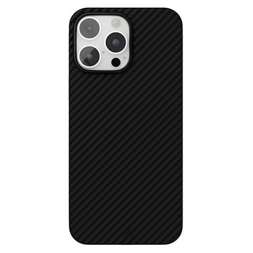 Чехол iPhone 16 Pro Max "vlp" Kevlar Case MagSafe, черный