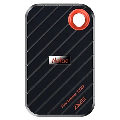 Внешний SSD Netac ZX20 II, 1 ТБ, Type-C, черный