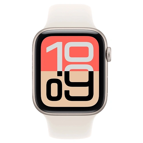 Apple Watch SE 3, 40 мм, корпус алюминий сияющая звезда, Sport Band сияющая звезда