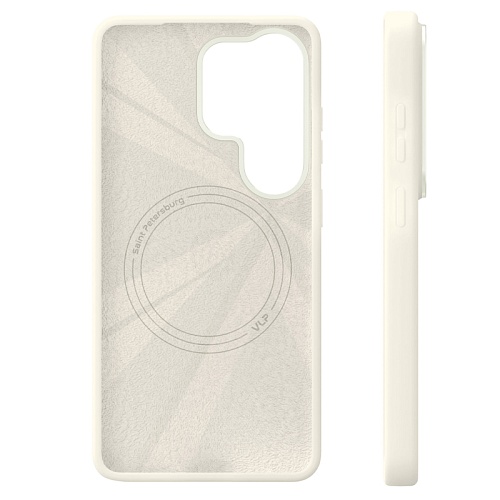 Чехол Samsung Galaxy S26 Ultra VLP Aster Pro Case с MagSafe, белый