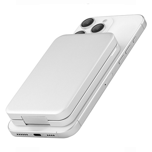 Внешний аккумулятор uBear MagSafe Cruise 3in1, 8000mAh, 15W, белый