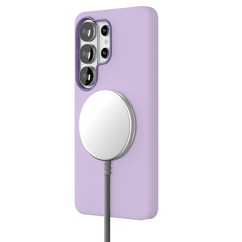 Чехол Samsung Galaxy S26 Ultra VLP Aster Pro Case с MagSafe, лавандовый