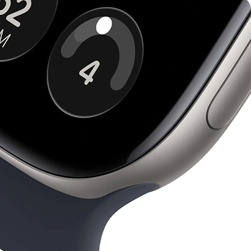 Apple Watch Series 12, 46 мм, корпус алюминий серый космос, Sport Band серый