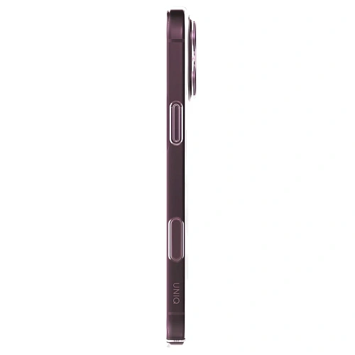 Чехол iPhone 18 Pro/17 Pro Uniq AirSuit Glossy MagSafe, бургунди