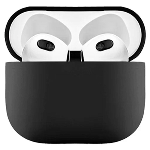 Чехол Airpods 3 uBear Touch 0,8 мм, черный