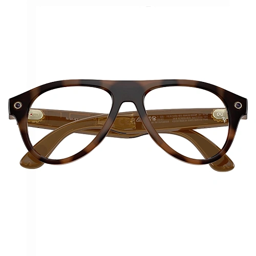 Умные Очки Ray-Ban Meta Aviator Gen 3, Polished Havana, Clear/Brown Transitions, Размер M