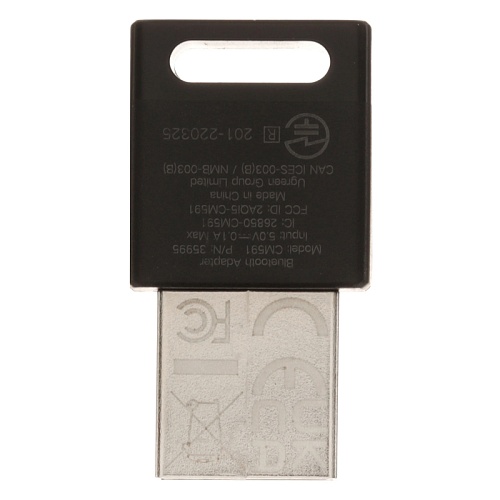 Адаптер UGREEN CM591 USB-A Bluetooth 5.3, черный