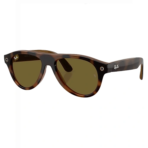 Умные Очки Ray-Ban Meta Aviator Gen 3, Shiny Havana, Dark Brown, Размер M