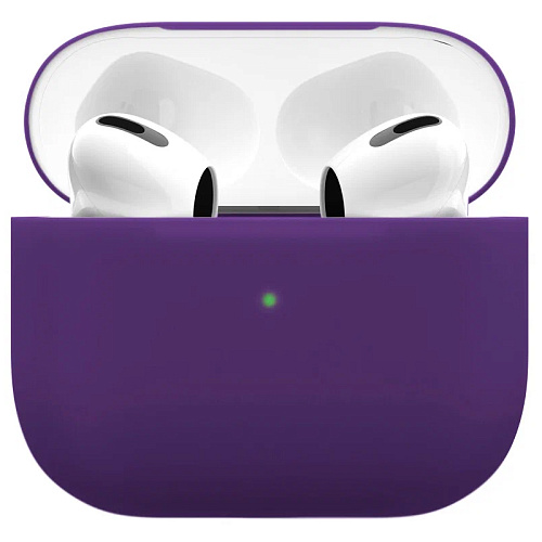 Чехол AirPods 3 "vlp" Soft Touch, темно-фиолетовый