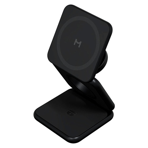 Беспроводное зарядное устройство Magssory Fold Pro 3в1, с MagSafe, совместимое с Qi2, черный