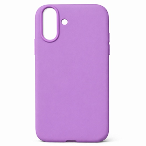 Чехол iPhone 17 AceCase Soft Shell, розовый