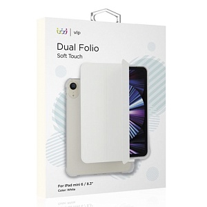 картинка Чехол iPad mini 6 2021 "vlp" Dual Folio, белый