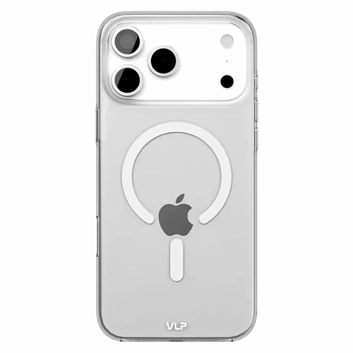 Чехол iPhone 17 Pro Max VLP Puro Case с MagSafe, прозрачный
