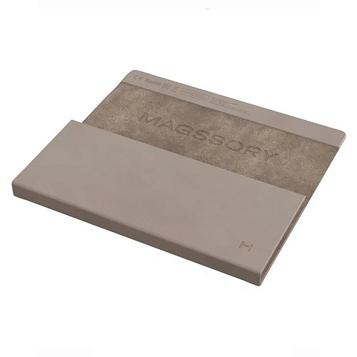 Футляр для Очков Magssory Ultima Geo Glasses Case, с поддержкой Find My, латте