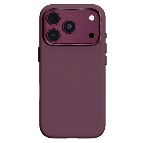 Чехол iPhone 18 Pro Max/17 Pro Max VLP Aster Pro Case с MagSafe, бургунди